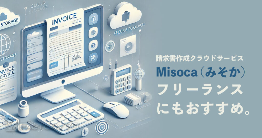 Misoca (みそか) はフリーランスにもおすすめ。請求書の書き方調べるくらいなら試してみて